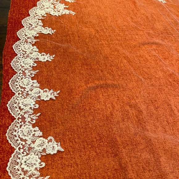 ✨Embroidered Cathedral Ivory Wedding Veil✨ main image 6